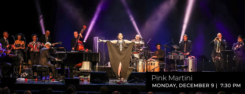 Pink Martini featuring China Forbes on December 9